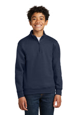 Port & Co ™  Youth Core Fleece 1/4-Zip Pullover Sweatshirt PC78YQ