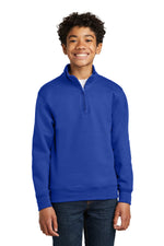 Port & Co ™  Youth Core Fleece 1/4-Zip Pullover Sweatshirt PC78YQ