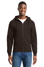 Port & Co ™  Core Fleece Full-Zip Hooded Sweatshirt. PC78ZH