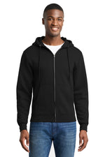 Port & Co ™  Core Fleece Full-Zip Hooded Sweatshirt. PC78ZH