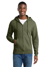 Port & Co ™  Core Fleece Full-Zip Hooded Sweatshirt. PC78ZH