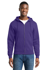 Port & Co ™  Core Fleece Full-Zip Hooded Sweatshirt. PC78ZH