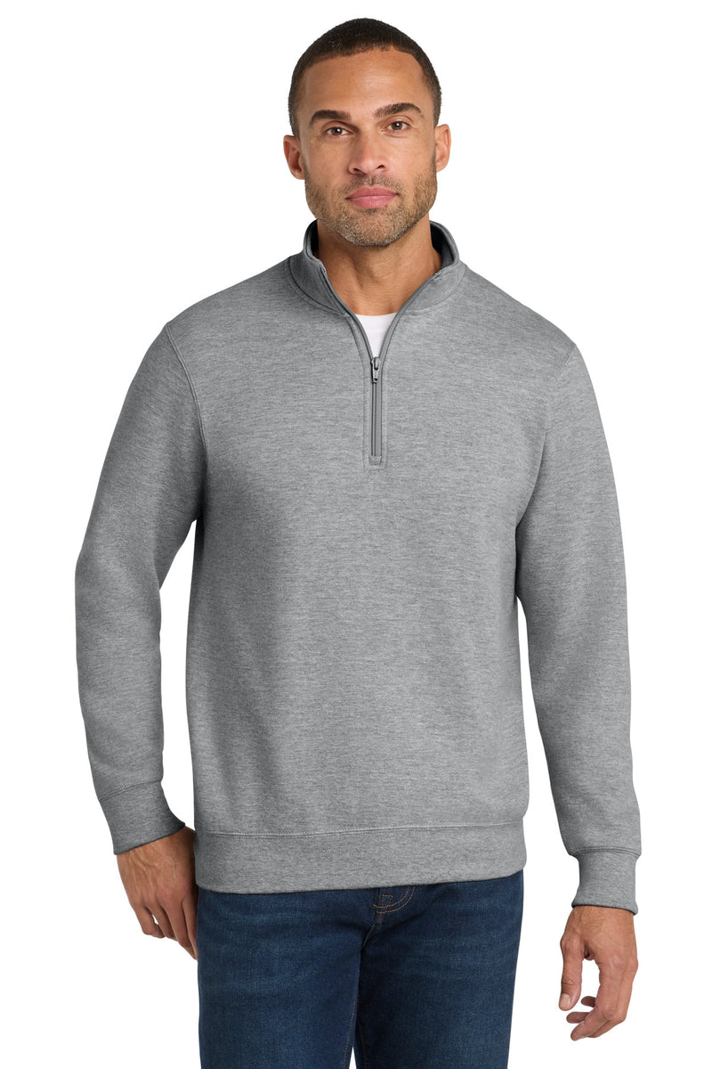 Port & Co ™  Fan Favorite Fleece 1/4-Zip Pullover Sweatshirt. PC850Q