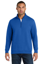 Port & Co ™  Fan Favorite Fleece 1/4-Zip Pullover Sweatshirt. PC850Q