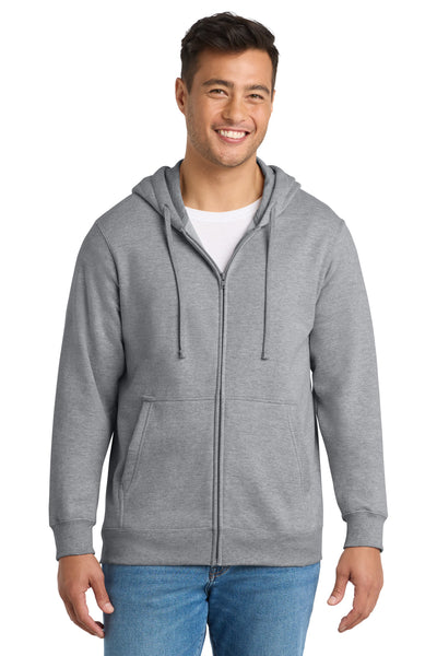 Port & Co ™  Fan Favorite Fleece Full-Zip Hooded Sweatshirt. PC850ZH