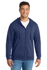 Port & Co ™  Fan Favorite Fleece Full-Zip Hooded Sweatshirt. PC850ZH