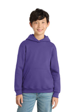 Port & Co ™  Youth Core Fleece Pullover Hooded Sweatshirt.  PC90YH