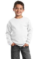 Port & Co ™  Youth Core Fleece Crewneck Sweatshirt.  PC90Y