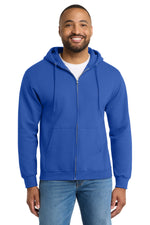 Port & Co ™  Tall Essential Fleece Full-Zip Hooded Sweatshirt. PC90ZHT