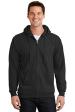 Port & Co ™  Essential Fleece Full-Zip Hooded Sweatshirt.  PC90ZH