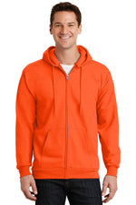 Port & Co ™  Essential Fleece Full-Zip Hooded Sweatshirt.  PC90ZH