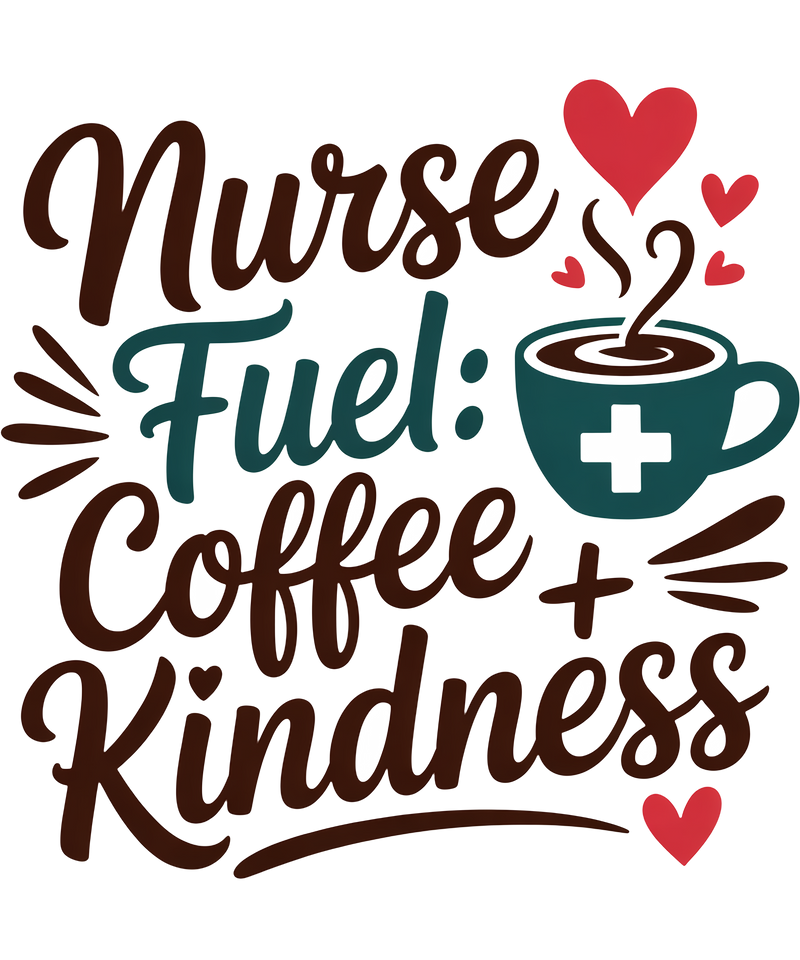 NURSE FUEL COFFEE KINDNESS