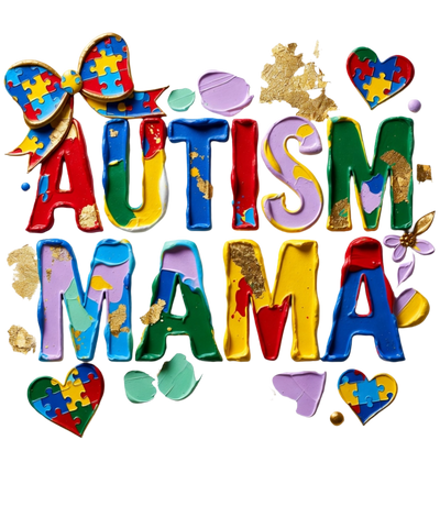 AUTISTIC MOM WITH COLORS