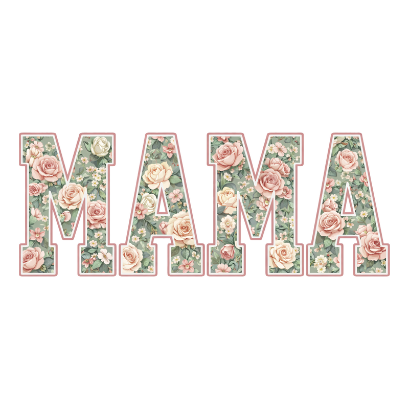 Preppy Floral MAMA, Mother_s Day Png