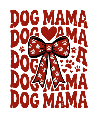 Retro Valentine_s Day Dog Mama