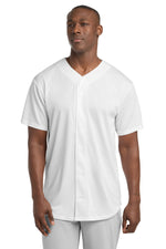 Sport-Tek ®  PosiCharge ®  Tough Mesh Full-Button Jersey. ST220