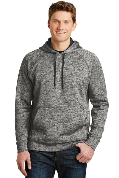 Sport-Tek ®  PosiCharge ®  Electric Heather Fleece Hooded Pullover. ST225