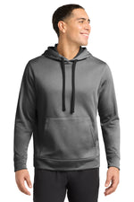 Sport-Tek  ®  PosiCharge  ®  Sport-Wick  ®  Heather Fleece Hooded Pullover. ST264