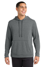 Sport-Tek  ®  PosiCharge  ®  Tri-Blend Wicking Fleece Hooded Pullover. ST296