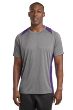 Sport-Tek ®  Heather Colorblock Contender ™  Tee. ST361