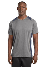 Sport-Tek ®  Heather Colorblock Contender ™  Tee. ST361