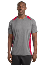 Sport-Tek ®  Heather Colorblock Contender ™  Tee. ST361