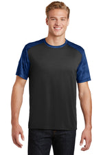 Sport-Tek ®  CamoHex Colorblock Tee. ST371