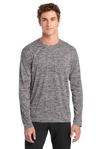 Sport-Tek  ®  PosiCharge  ®  Long Sleeve Electric Heather Tee. ST390LS