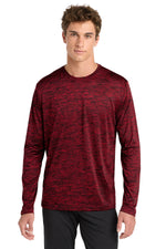 Sport-Tek  ®  PosiCharge  ®  Long Sleeve Electric Heather Tee. ST390LS