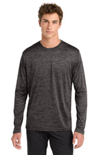 Sport-Tek  ®  PosiCharge  ®  Long Sleeve Electric Heather Tee. ST390LS