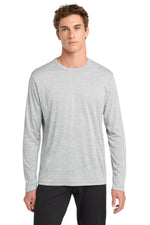 Sport-Tek  ®  PosiCharge  ®  Long Sleeve Electric Heather Tee. ST390LS