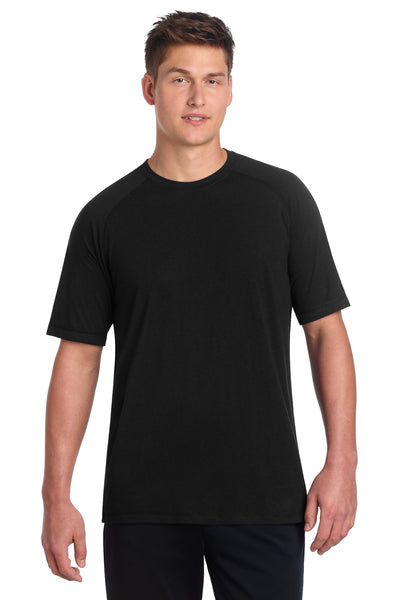 Sport-Tek  ®  PosiCharge  ®  Tri-Blend Wicking Raglan Tee. ST400