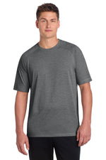 Sport-Tek  ®  PosiCharge  ®  Tri-Blend Wicking Raglan Tee. ST400