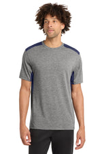 Sport-Tek  ®  PosiCharge  ®  Tri-Blend Wicking Draft Tee. ST410