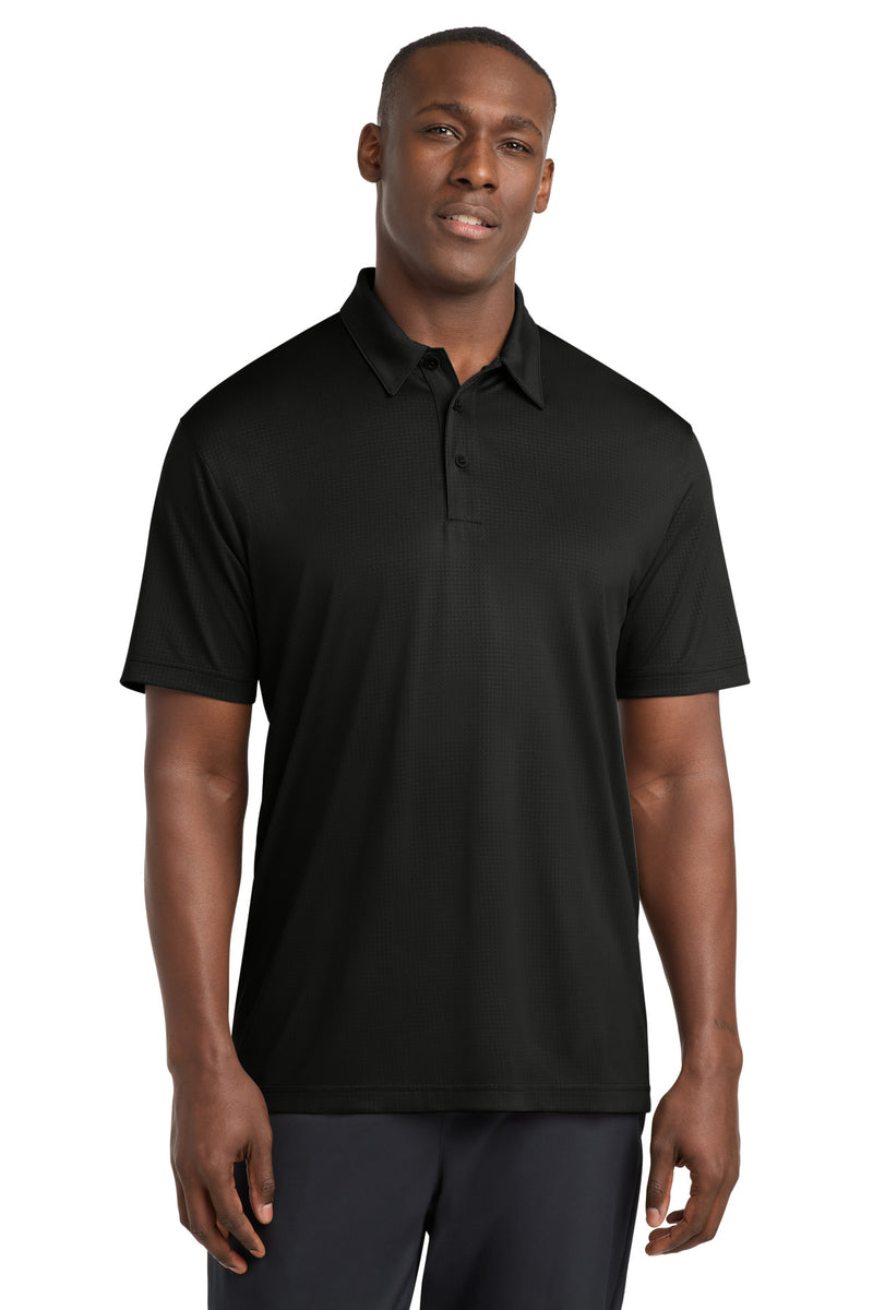 Sport-Tek ®  Embossed PosiCharge ®  Tough Polo ® . ST630