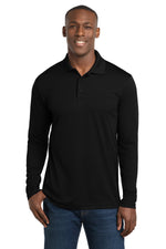 Sport-Tek  ®  PosiCharge  ®  RacerMesh  ®  Long Sleeve Polo. ST640LS