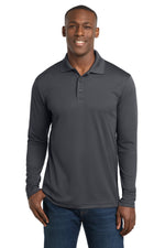 Sport-Tek  ®  PosiCharge  ®  RacerMesh  ®  Long Sleeve Polo. ST640LS
