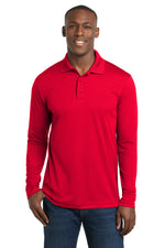 Sport-Tek  ®  PosiCharge  ®  RacerMesh  ®  Long Sleeve Polo. ST640LS
