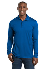 Sport-Tek  ®  PosiCharge  ®  RacerMesh  ®  Long Sleeve Polo. ST640LS