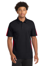 Sport-Tek ®  PosiCharge ®  Active Textured Colorblock Polo. ST695