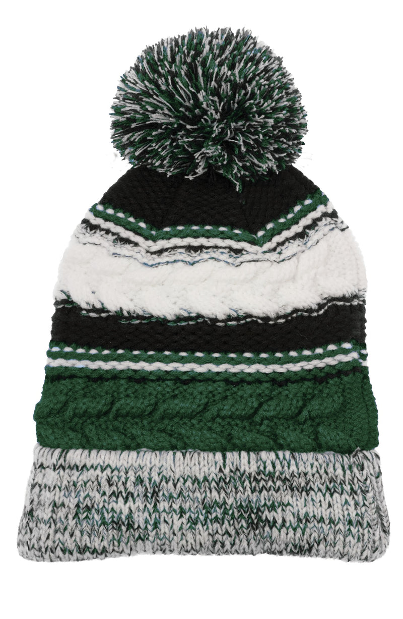 Sport-Tek ®  Pom Pom Team Beanie. STC21