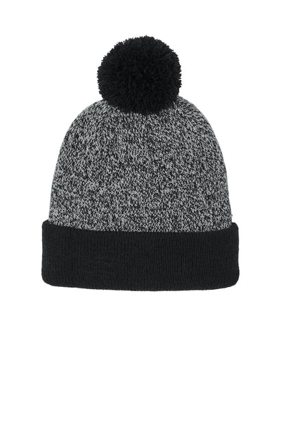 Sport-Tek ®  Halftime Heather Pom Beanie STC68