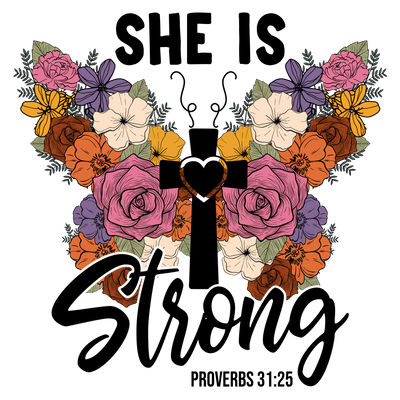 She is Strong Butterfly