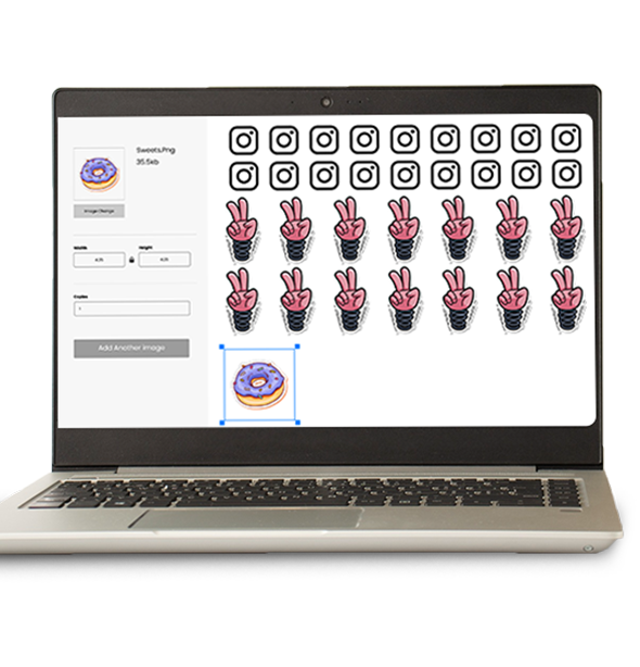 UV DTF 3D - Gang Sheet Builder