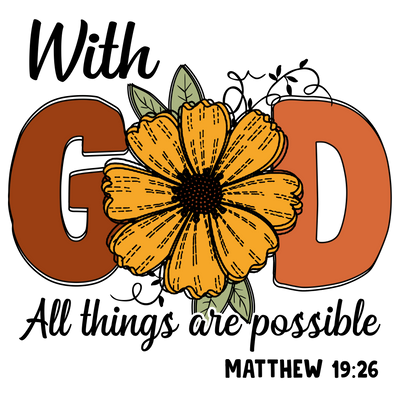 With God All Things Are Possible