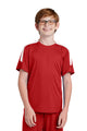 Deep Red/ White