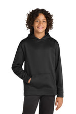 Sport-Tek ®  Youth Sport-Wick ®  Fleece Hooded Pullover. YST244