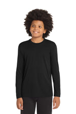 Sport-Tek ®  Youth Long Sleeve PosiCharge ®  Competitor™ Tee. YST350LS