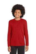 Sport-Tek ®  Youth Long Sleeve PosiCharge ®  Competitor™ Tee. YST350LS