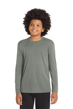 Sport-Tek ®  Youth Long Sleeve PosiCharge ®  Competitor™ Tee. YST350LS